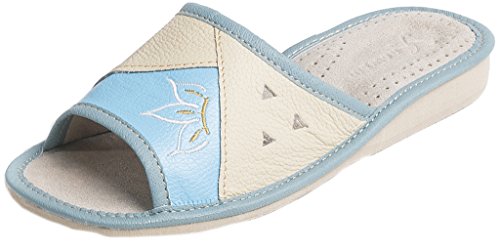 zapatillas de cuero mujer