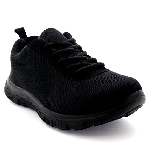 zapatillas negras hombre